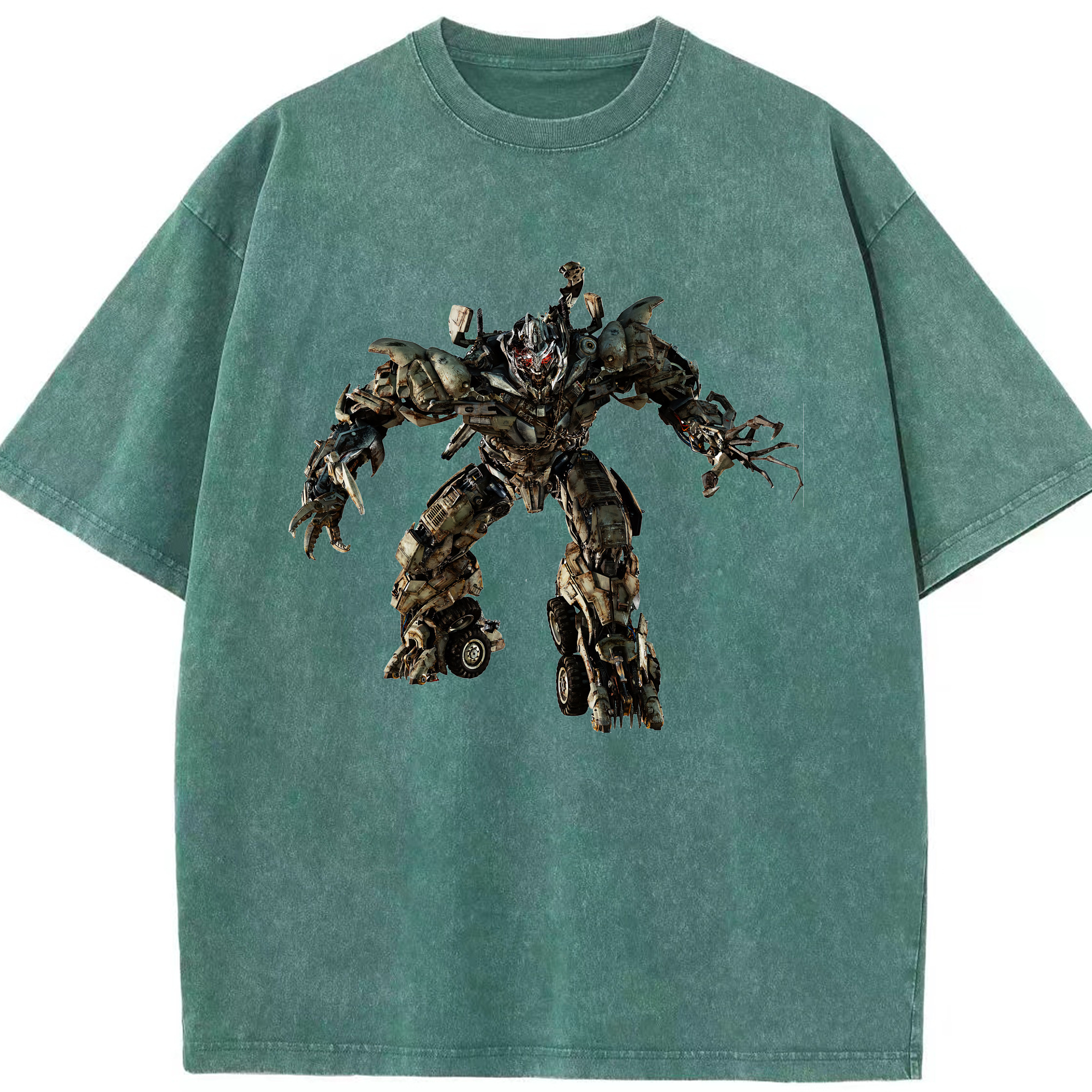 （画像用） Transformers トランスフォーマー 綿100% ヴィンテージ風 半袖Tシャツ（フロントプリント）